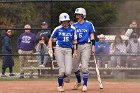 Softball vs Emerson  Wheaton College Softball vs Emerson College in game 2 of their doubleheader. - Photo by Keith Nordstrom : Wheaton, Softball